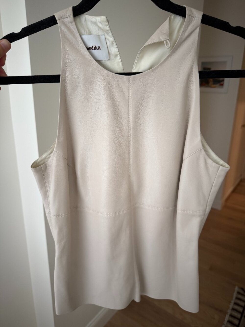 Nanushka Vegan Leather top
